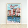 Affiche Bayonne - 50x70 cm