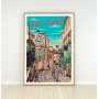 Affiche Saint-Emilion - 50x70 cm
