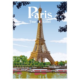 Affiche de Paris - 30x40 cm