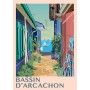 Affiche Village de L'Herbe - 50x70 cm