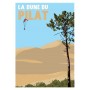 Affiche La Dune du Pilat - 50x70 cm