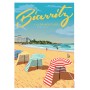 Affiche de Biarritz - 50x70 cm